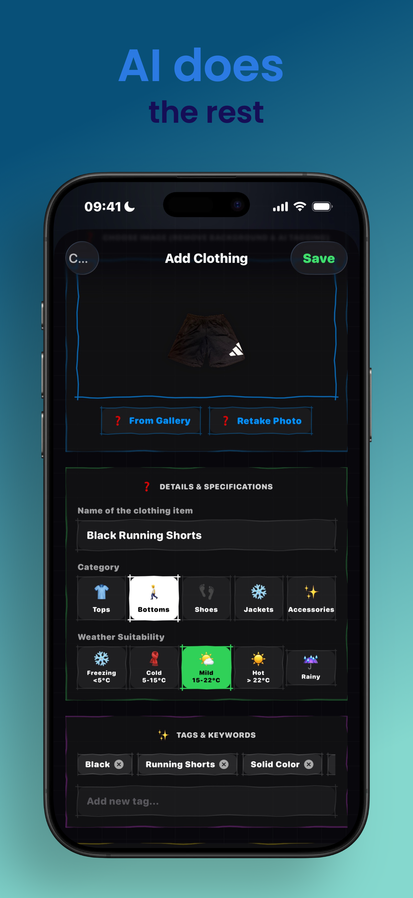 Layer App UI - Biological Thermal Mapping Profile